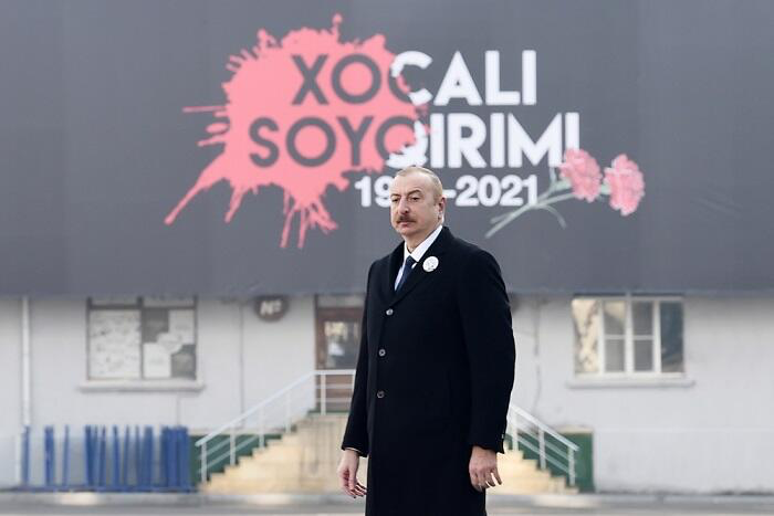 Prezident Xocalı Soyqırımı Memorialının açılışında…