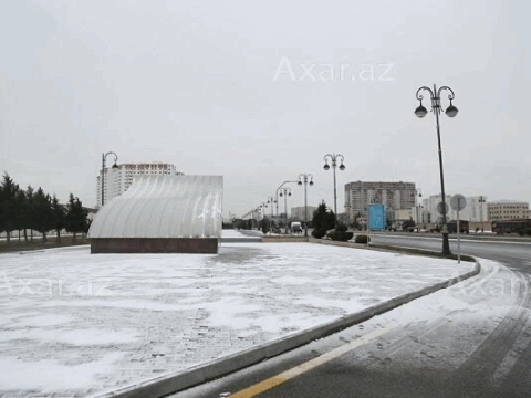 Nazirlikdən qarlı hava ilə bağlı əhaliyə müraciət
