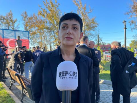Gürcüstanda azərbaycanlı qəhrəman Rahib Məmmədovun heykəlinin açılışı olub
