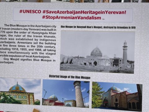 Parisdə Qərbi Azərbaycanın mədəni irsinin dağıdılmasına həsr olunmuş sərgi