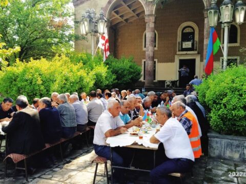Şəhidlərimiz Gürcüstanda anıldı
