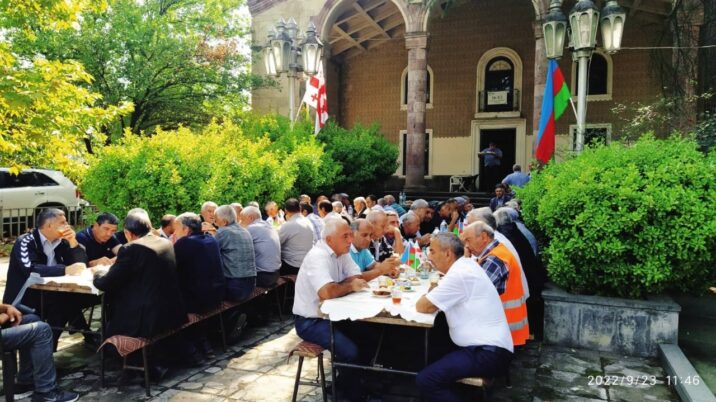 Şəhidlərimiz Gürcüstanda anıldı Şəhidlərimiz Gürcüstanda anıldı