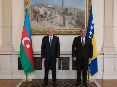 Vilayət Quliyev etimadnaməsini Prezidentə təqdim etdi