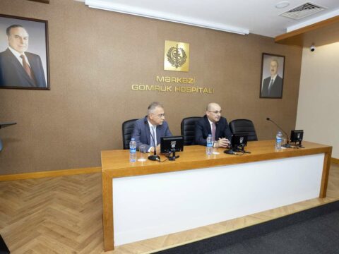 DGK rəhbəri Gömrük Hospitalında mövcud vəziyyətlə tanış olub