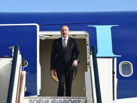 İlham Əliyev Bolqarıstana rəsmi səfərə gedib