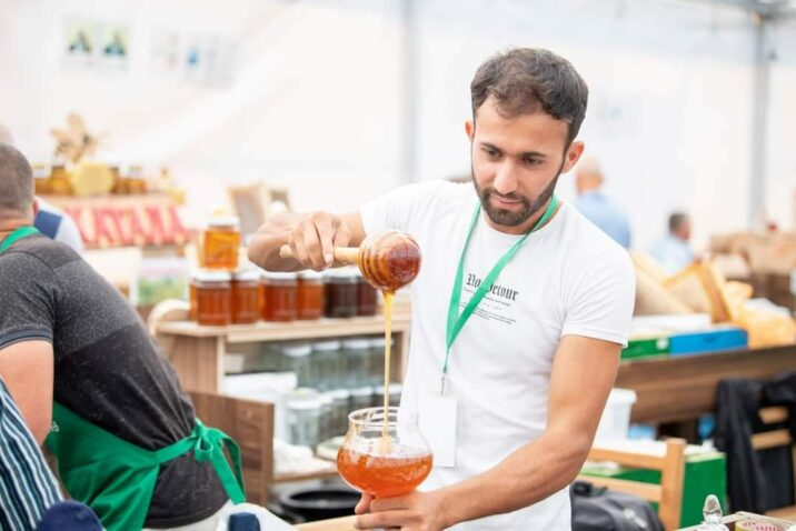 Bakıdakı bal yarmarkasından FOTOLAR