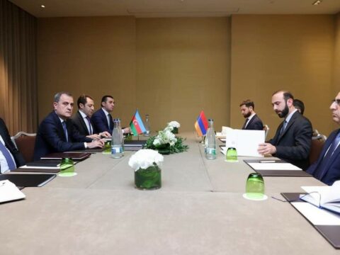 Ceyhun Bayramov Ermənistan silahlı qüvvələrinin Azərbaycandan çıxarılmasının zəruriliyini vurğulayıb