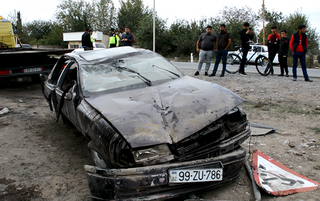 İmişlidə ağır qəza – Yaralılar var