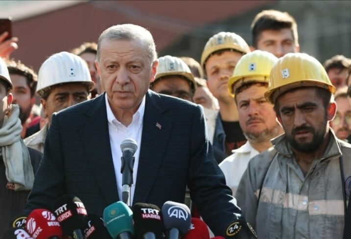 Fəzail Ağamalıdan qardaş Türk xalqına kömür mədənində baş verən partlayışda həlak olanlara görə başsağlığı