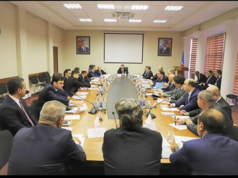 Taleh Kazımov bank rəhbərlərilə görüşdü
