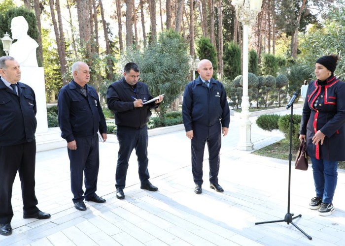 “Səyyar qəbul otağı” Mingəçevirdə quruldu  – FOTOLAR