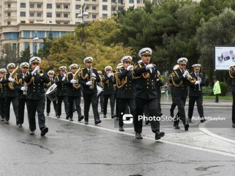 Bakıda Zəfər Günü ilə bağlı üçüncü istiqamət üzrə yürüş başladı