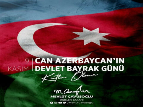 Çavuşoğlu Azərbaycan xalqını təbrik edib