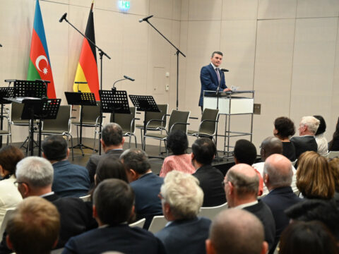 Berlində Zəfər Günü qeyd edilib