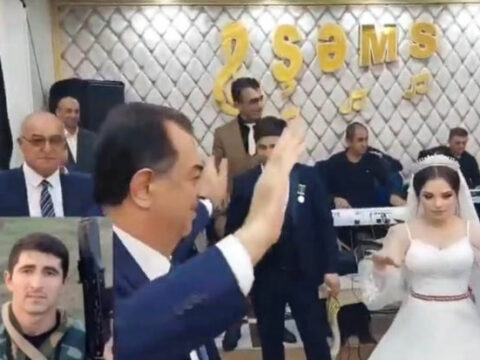 Vətən müharibəsində şəhid xəbəri gələn qazinin toyu oldu