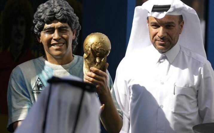 Qətərdə Maradonanın xatirəsi yad edilib Qətərdə Maradonanın xatirəsi yad edilib