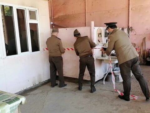 Tovuzda yanğın təhlükəli maye qazdoldurma məntəqəsinin fəaliyyəti dayandırılıb