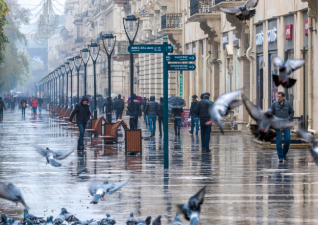 Bazar günü hava yağıntılı olacaq Bazar günü hava yağıntılı olacaq