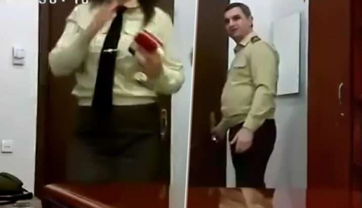 İntim videosu yayılan FHN polkovniki görün hansı rəisin qohumu ilə evli imiş