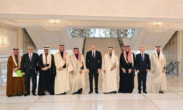 Prezident Səudiyyə nümayəndə heyətini qəbul etdi