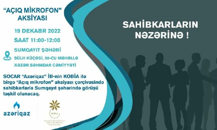 Sahibkarlarla növbəti görüş Sumqayıtda keçiriləcək Sahibkarlarla növbəti görüş Sumqayıtda keçiriləcək