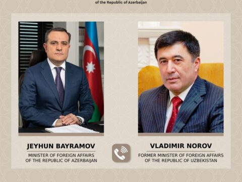 Ceyhun Bayramov Özbəkistanın keçmiş XİN rəhbərinə ZƏNG ETDİ
