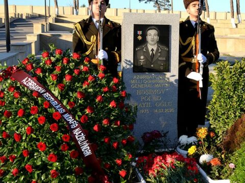 ​General-mayor Polad Həşimovun xatirəsi yad edildi – FOTO/VİDEO