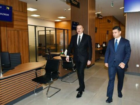 İlham Əliyev “Bakı KOB evi”nin açılışında iştirak edib