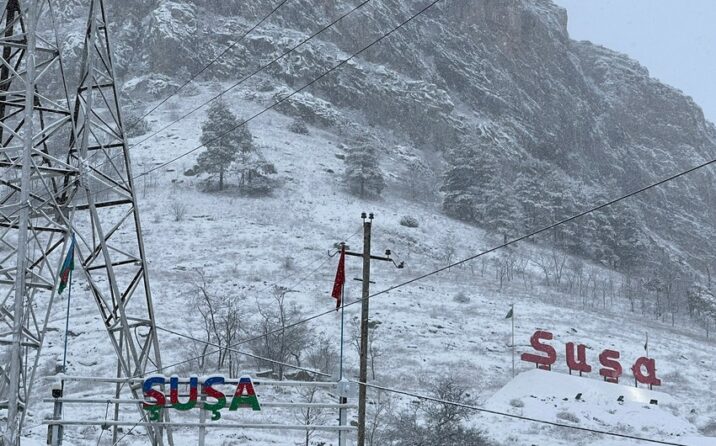 Şuşa, Kəlbəcər və Laçında qarlı hava şəraiti davam edəcək Şuşa, Kəlbəcər və Laçında qarlı hava şəraiti davam edəcək