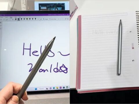 Həm sensorlu cihazlarda, həm də kağız üzərində yazan qələm hazırlandı
