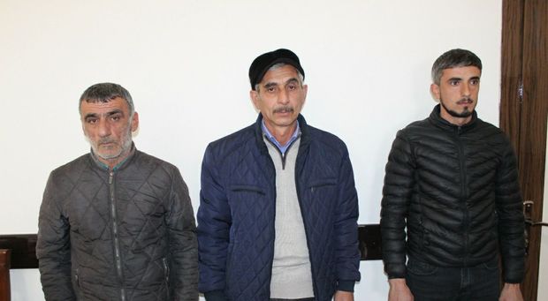 Balakən sakinlərindən dörd tüfəng və narkotik götürüldü