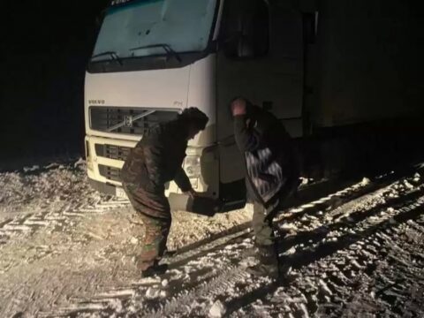 Azərbaycanlı sürücünün başına iş gəldi