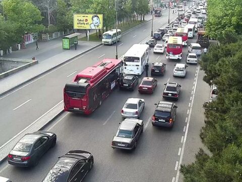120-dən çox avtobus TIXACDA qaldı