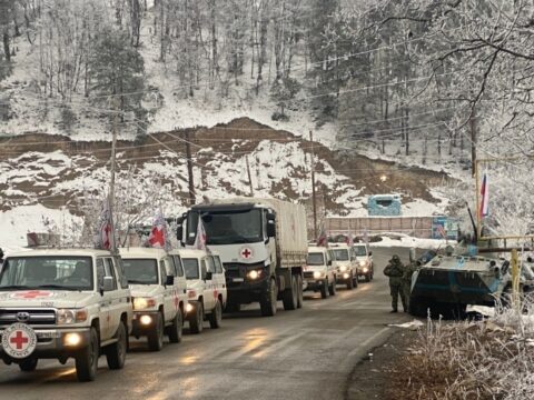 Ermənistana gedən maşınlar Xankəndiyə qayıtdı