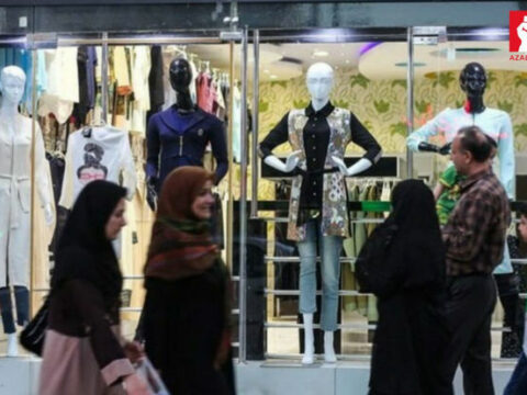 Tehranda qadın geyimləri satan mağazalar bağlandı