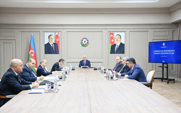 İqtisadi Şuranın ilk iclası KEÇİRİLDİ