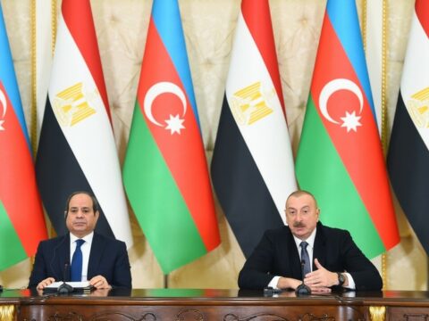 Prezidentlər mətbuata bəyanatla çıxış ediblər