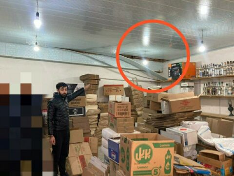 Mağazanın damını sökərək oğurluq edən şəxs tutulub