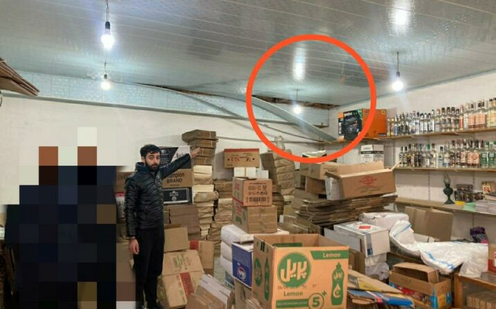 Mağazanın damını sökərək oğurluq edən şəxs tutulub Mağazanın damını sökərək oğurluq edən şəxs tutulub