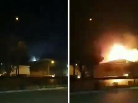 İsrail Hərbi Hava Qüvvələri SEPAH-ın yük maşını karvanını bombalayıb 