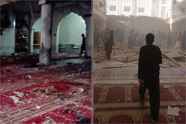 Pakistanda məsciddə partlayış: Azı 17 ölü, 100-ə yaxın yaralı Pakistanda məsciddə partlayış: Azı 17 ölü, 100-ə yaxın yaralı
