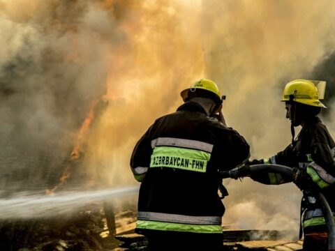 Ötən sutka 24 yanğına çıxış olub, dörd nəfər xilas edilib