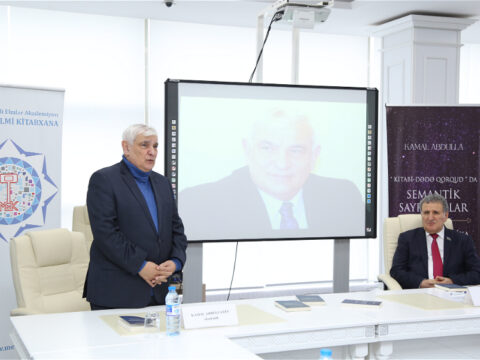 Kamal Abdullanın “Kitabi-Dədə Qorqud”da semantik sayrışmalar. Mifolinqvistika” kitabının təqdimatı keçirilib