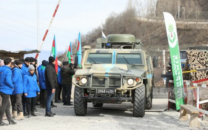 Xankəndi-Laçın yolunda sülhməramlıların 34 avtomobili maneəsiz keçib – YENİLƏNİB