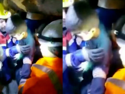 70 saatdan çox dağıntılar altında qalan azyaşlının xilasedicilərdən qeyri-adi istəyi