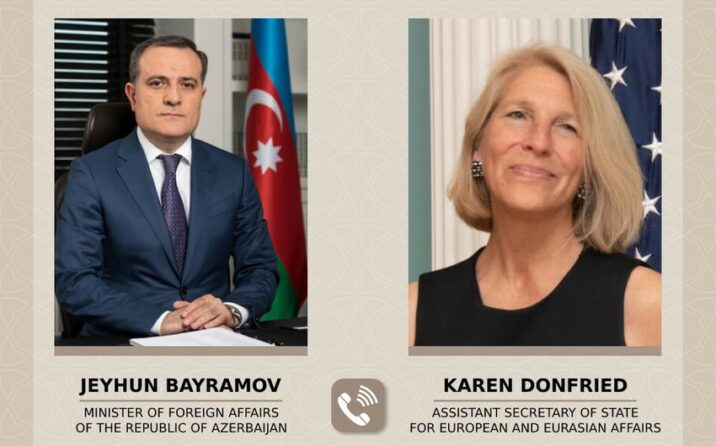 Nazir Blinkenin köməkçisi ilə Laçın yolunu müzakirə etdi Nazir Blinkenin köməkçisi ilə Laçın yolunu müzakirə etdi