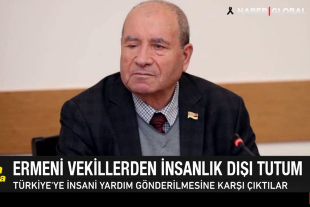 “Haber Global” erməni deputatların insanlıqdan kənar açıqlamalarını gündəmə gətirdi “Haber Global” erməni deputatların insanlıqdan kənar açıqlamalarını gündəmə gətirdi