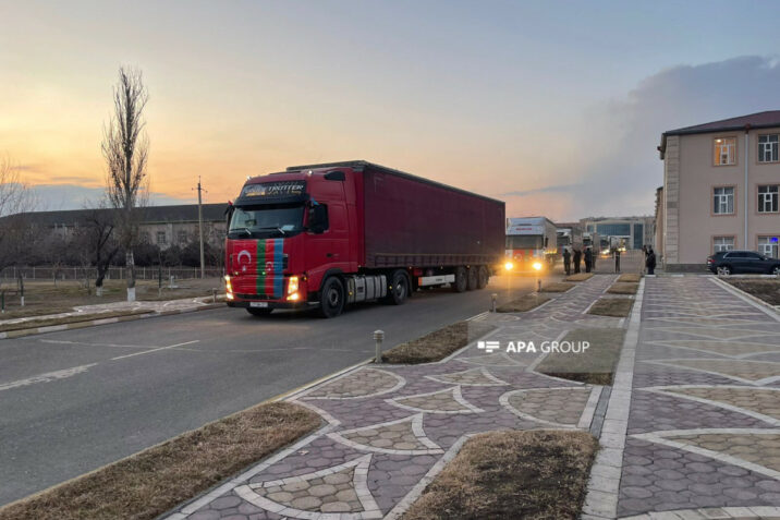 Naxçıvandan daha 11 TIR Türkiyəyə yola salınıb – FOTO