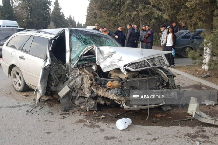Ucarda zəncirvari yol-nəqliyyat hadisəsi baş verib – FOTO
