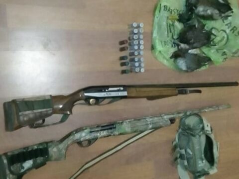 Qanunsuz ov edən 5 nəfər tutuldu